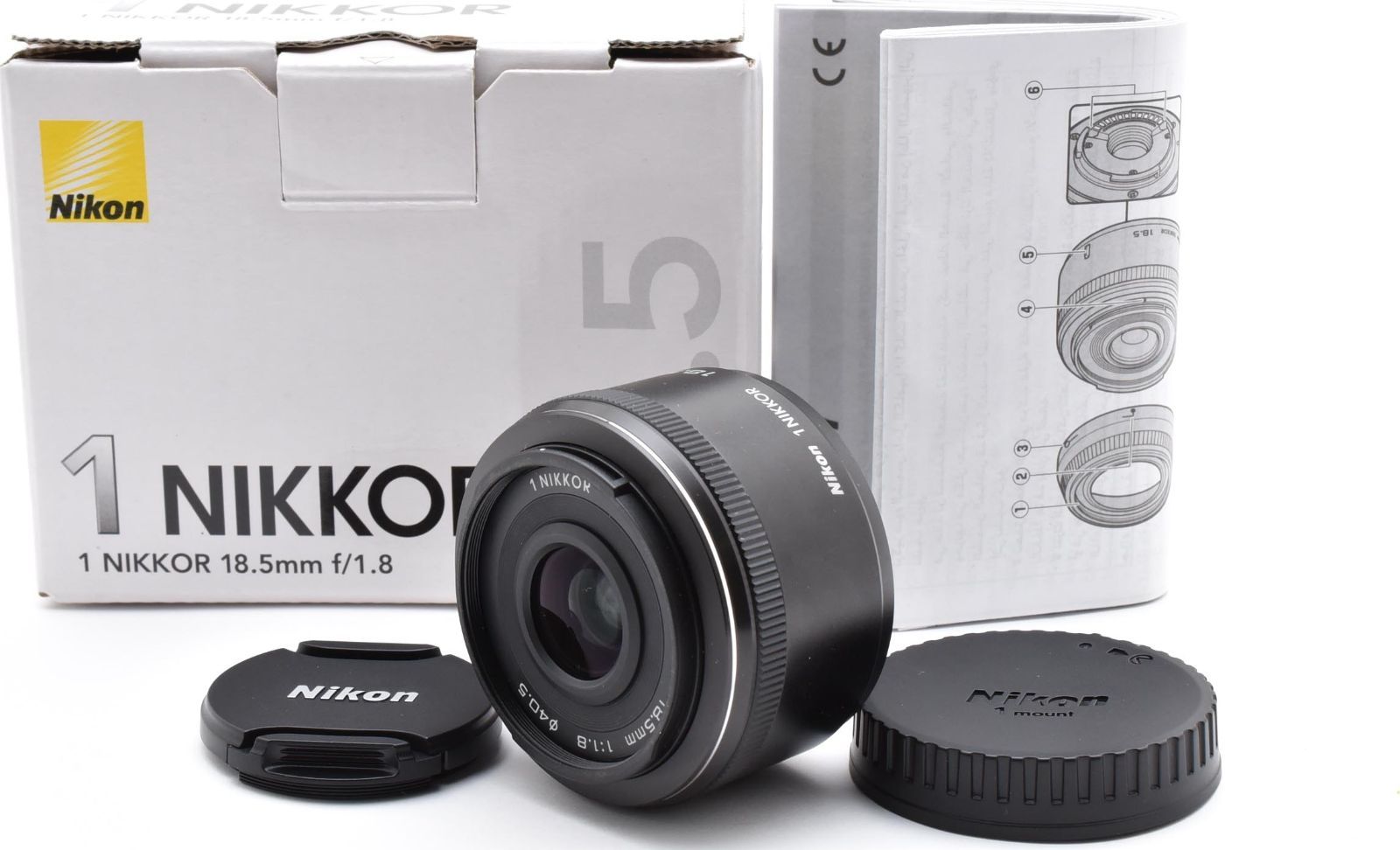 ★極上美品★ nikon 1 nikkor 18.5mm f1.8 ニコン #4240 I21[6871B]☆極美品☆ ニコン Nikon 1 NIKKOR 18.5mm F1.8 ニコン