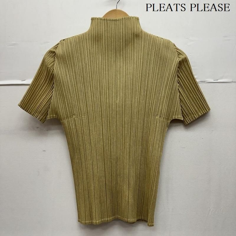 プリーツプリーズ　ハイネック半袖トップス STRETCH PLEATS – isseymiyake.com