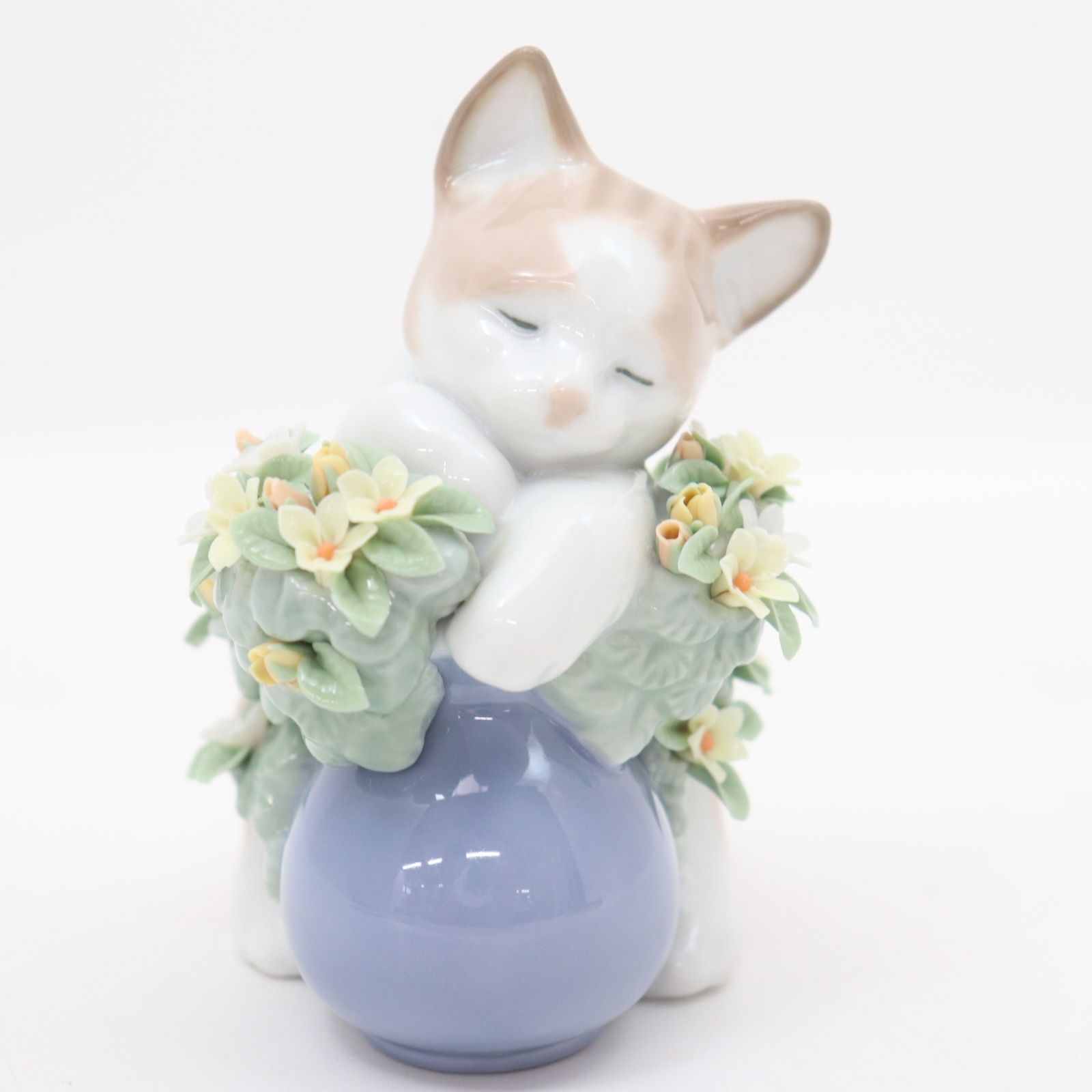 リヤドロ 猫の昼寝 リヤドロ「猫のお昼寝」#5640 - Etsy 日本