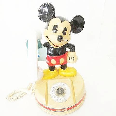 ヴィンテージ VINTAGE ディズニー Disney ミッキーマウス 電話機