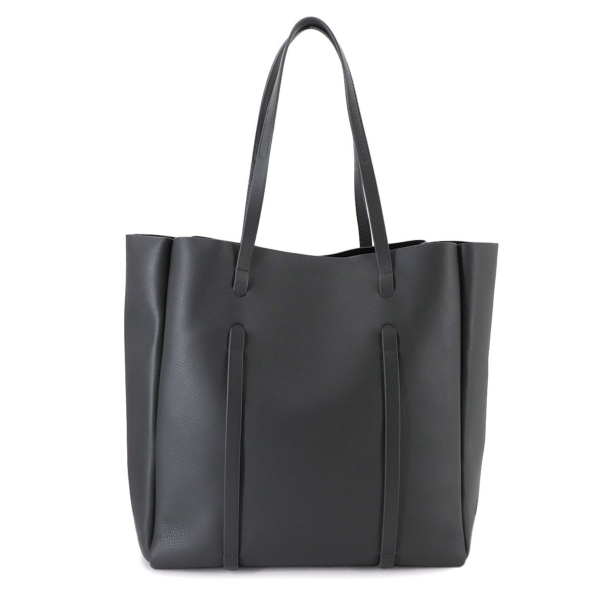 ♥ 展示品 バレンシアガ BALENCIAGA エブリデイ トート S バッグ レザー グレー 475199 Everyday Tote Bag 90294580