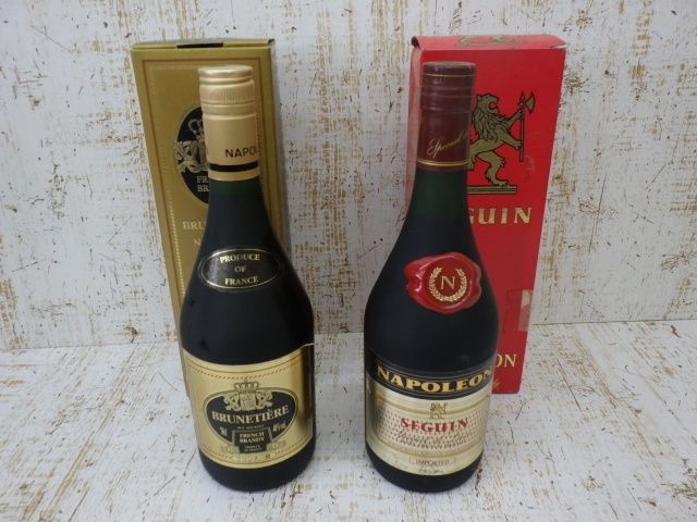 未開栓 ナポレオン ブランデー 700ml 2本 SEGUIN/BRUNETIERE - メルカリ