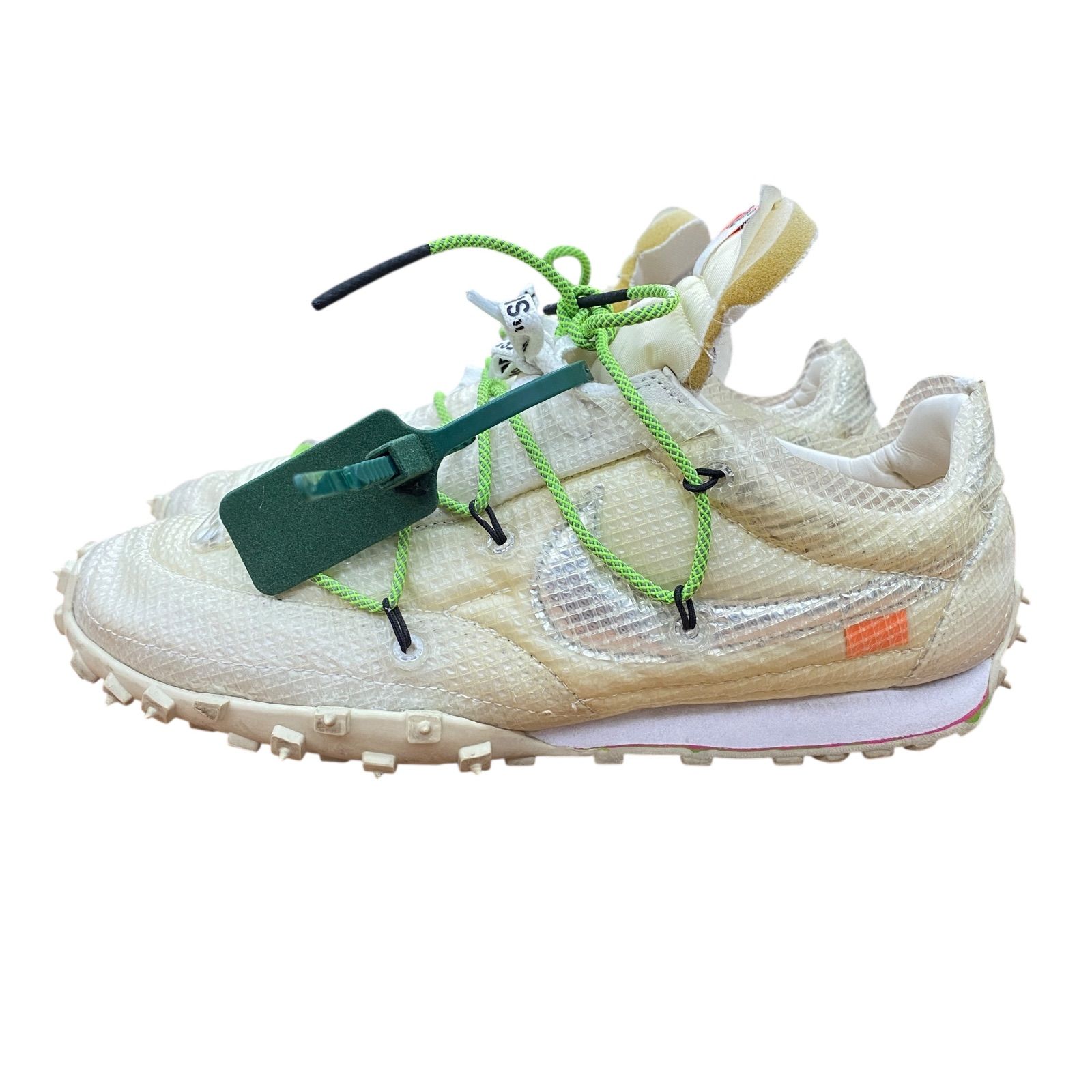 EM10008 Off-White×Nike Women s Waffle Racer スニーカー シューズ 27.5cm き