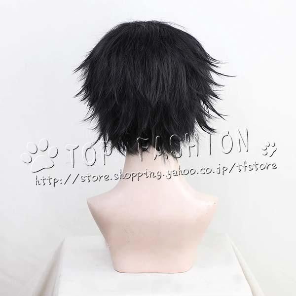 鬼滅の刃 コスプレ ウィッグ 獪岳 鬼滅の刃 風 獪岳（かいがく） コスプレウィッグ かつら WIG