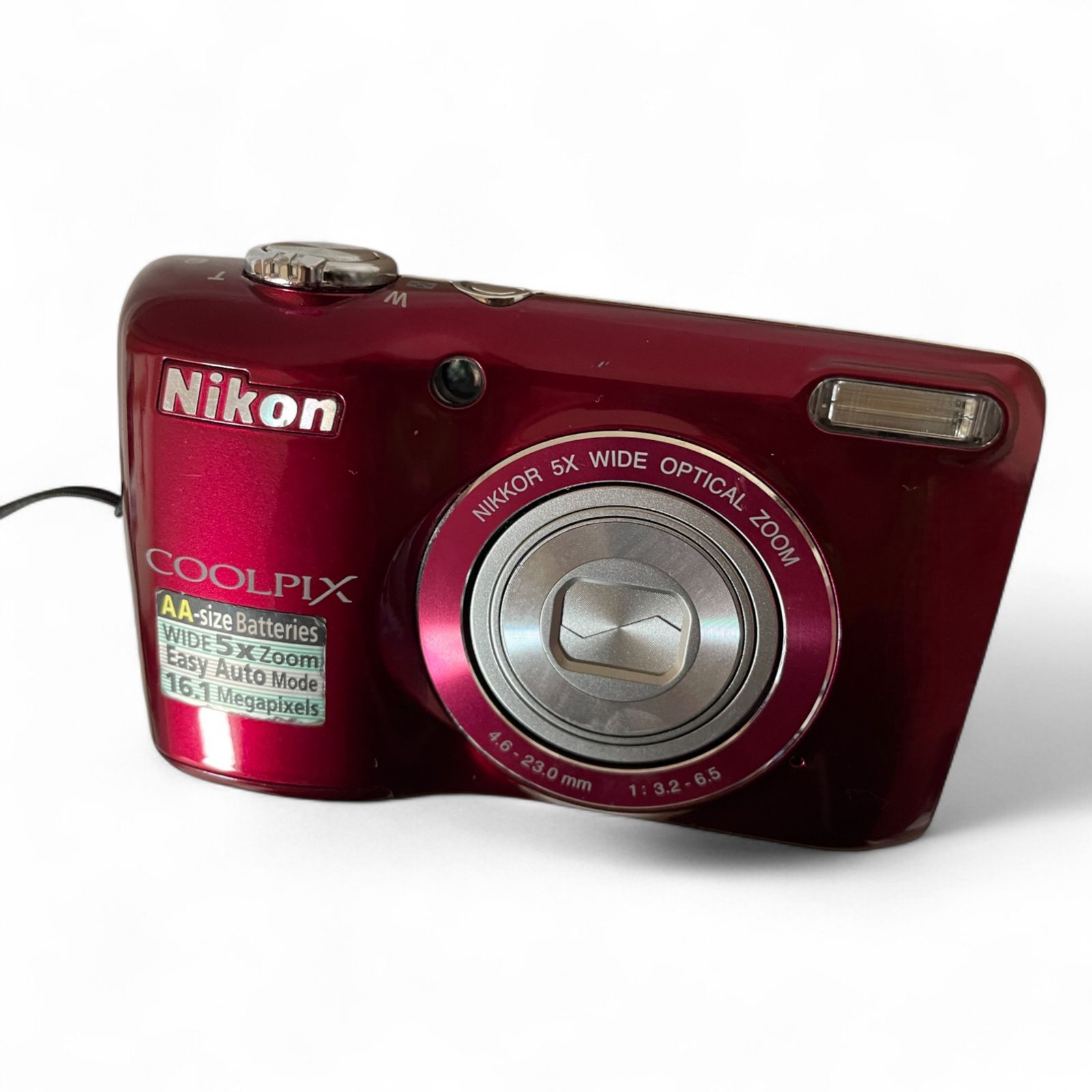 △ ニコン Nikon デジタルカメラ COOLPIX L26RD レッド 720-2425