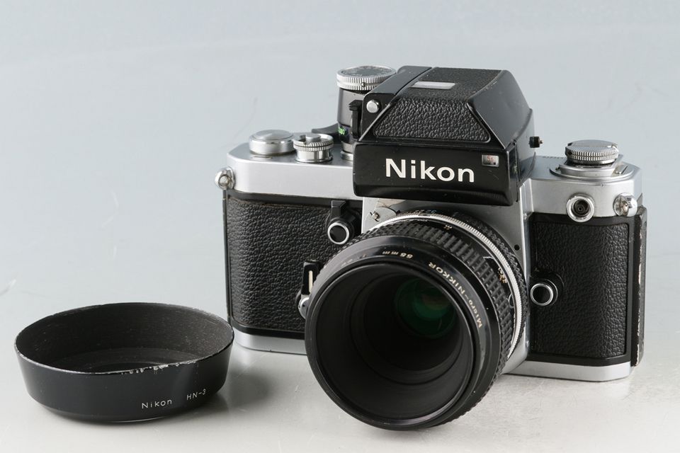 Nikon F2 Photomic DP-1 + Micro-Nikkor 55mm F/3.5 Non-Ai Lens