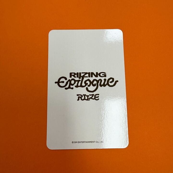 RIIZE ショウタロウ トレカ RIIZING : Epilogue SM STORE