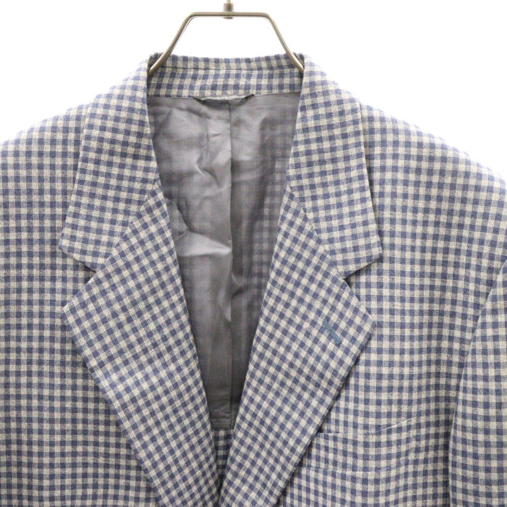 GIVENCHY (ジバンシィ) チェック柄 ダブル テーラードジャケット