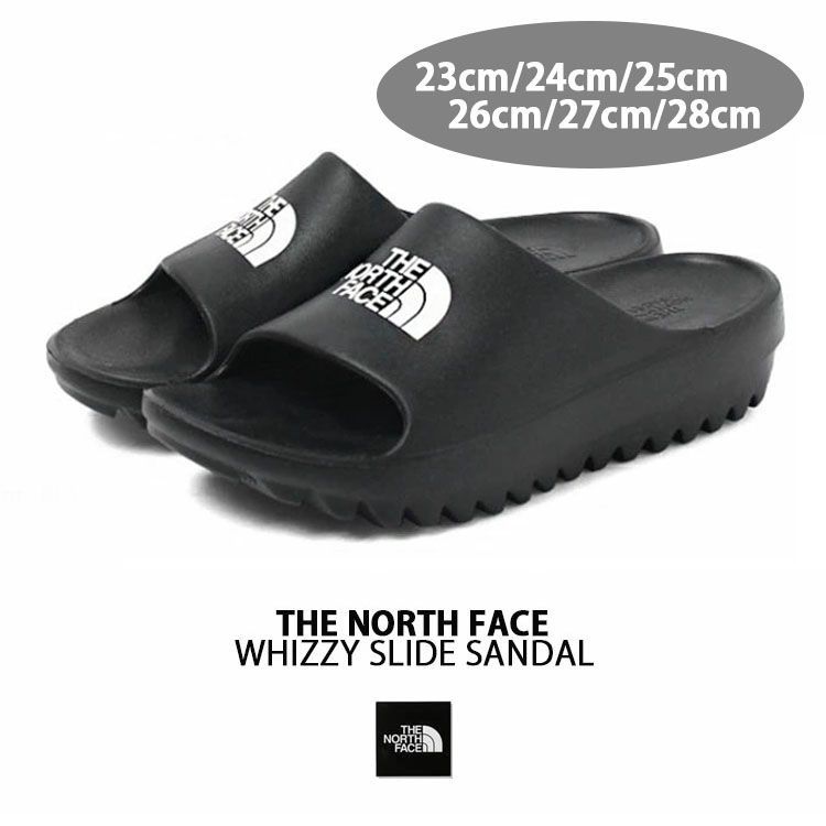 23cm 24cm 25cm 26cm 27cm 28cm THE NORTH FACE ノースフェイス サンダル WHIZZY SLIDE A BLACK NS98P23S シャワーサンダル スライドサンダル