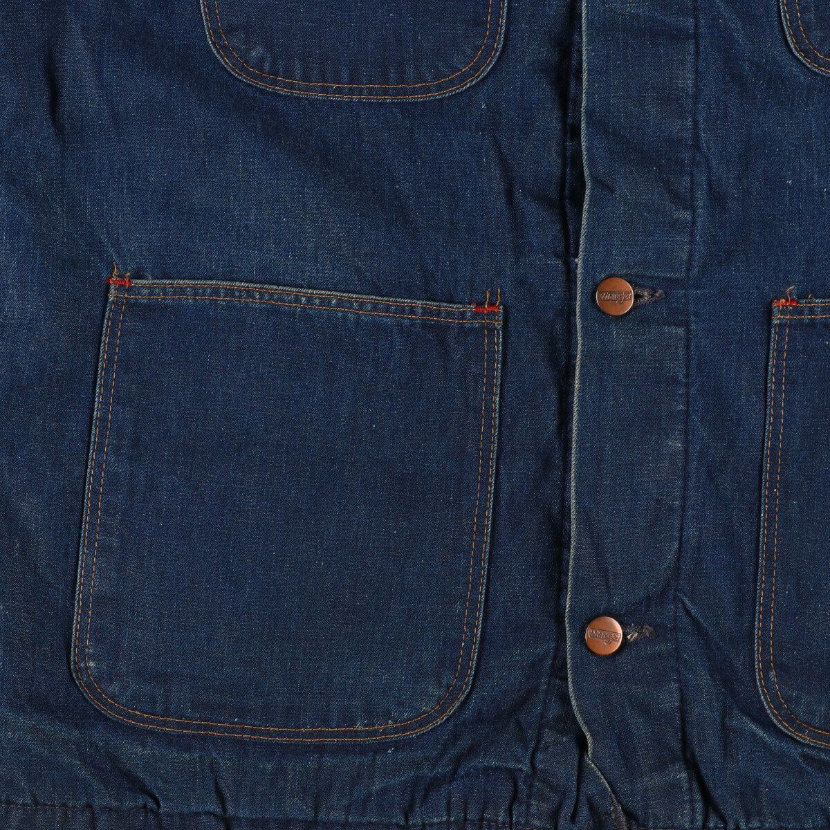古着 70年代 ラングラー Wrangler VATDYED バットダイデニム