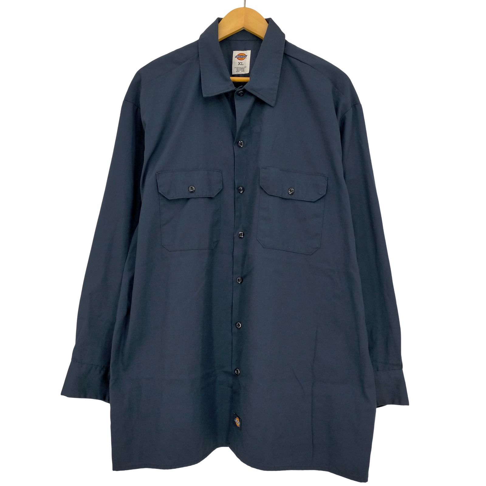ディッキーズ Dickies T/Cツイル ワークシャツ メンズ JPN：XL 