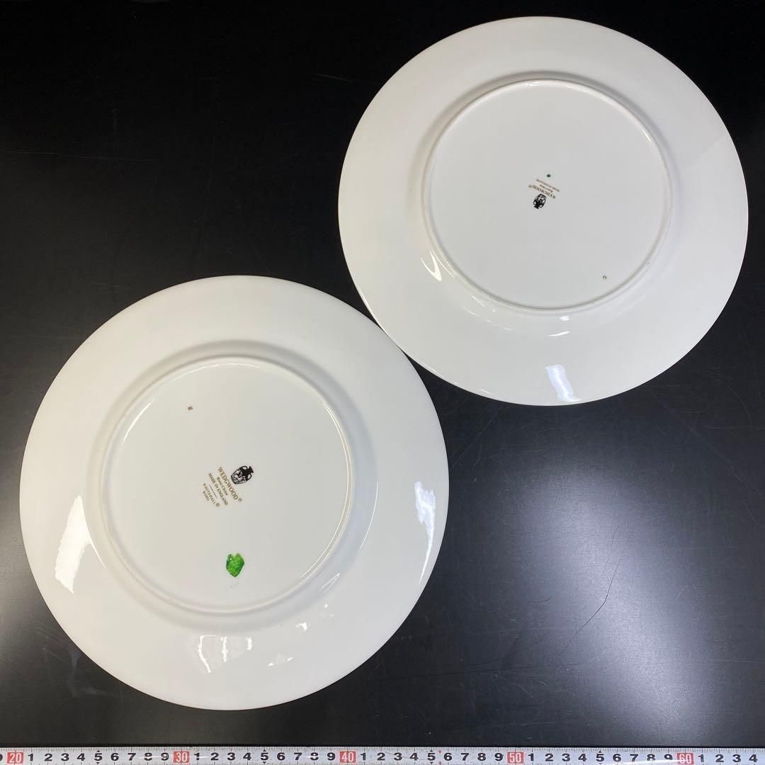 ホワイトホールパウダーブルーディナープレート5枚27.5㎝