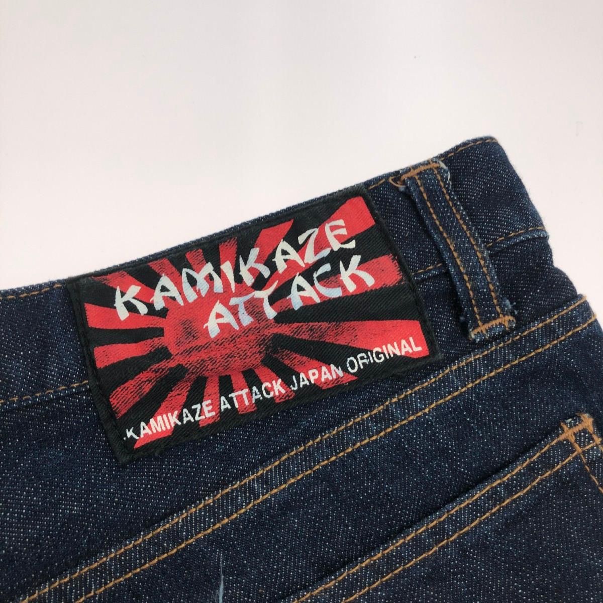 ベルボトム カミカゼアタック ラッパ009 W33 KAMIKAZE ATTACK カミカゼアタック KAMIKAZE ATTACK/デニム