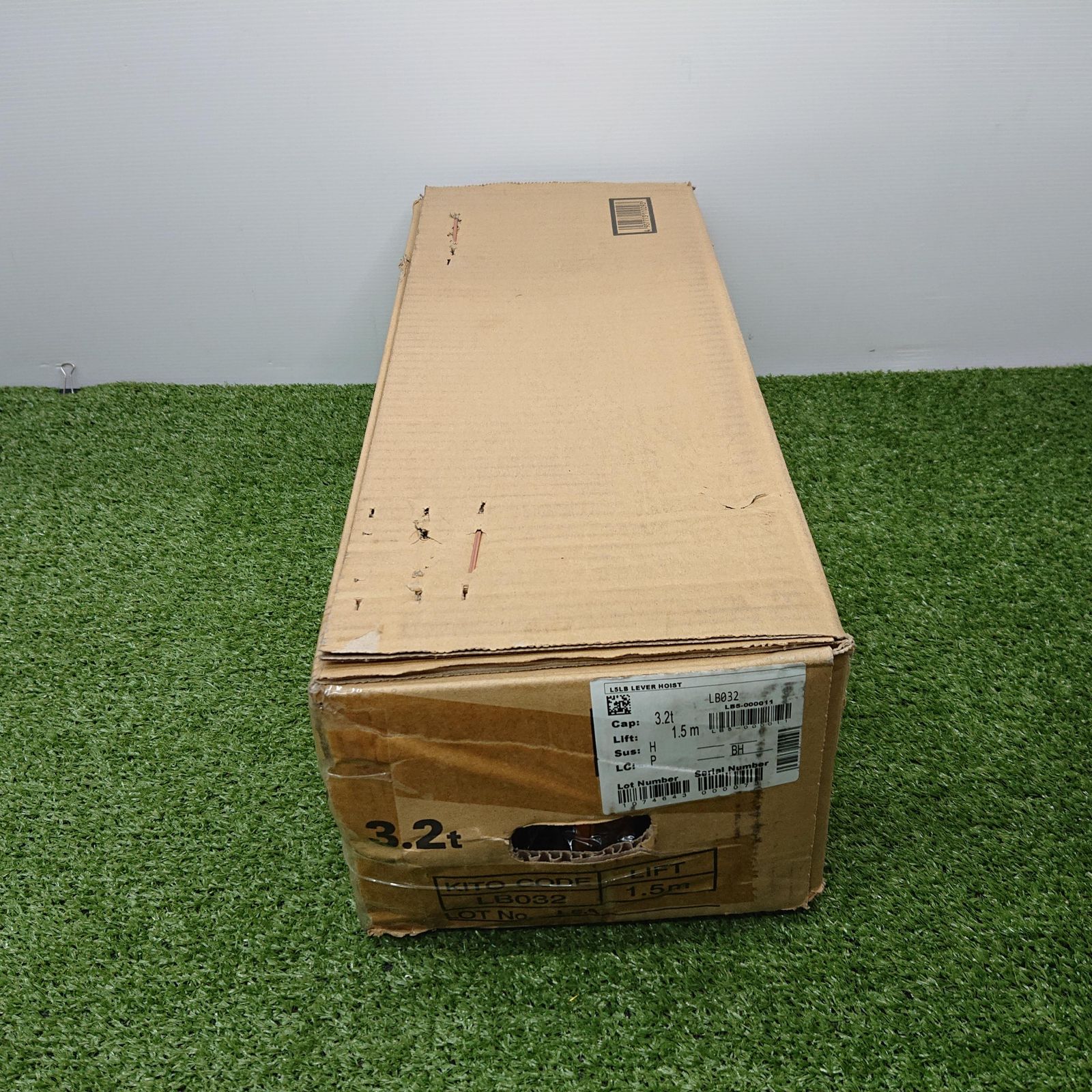 未使用品】KITO LB032 レバーブロック 3.2t 未開封品 [9809] 楽天市場