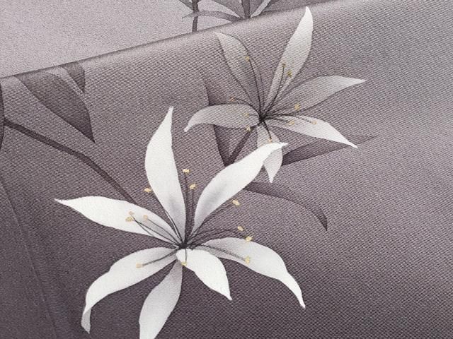 平和屋本店□極上 京都の名門ブランド 銀花仙 訪問着 草花文