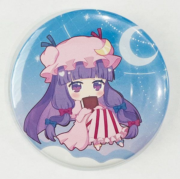東方Project 缶バッジ パチュリー・ノーレッジ 1-1 -ハチワレ