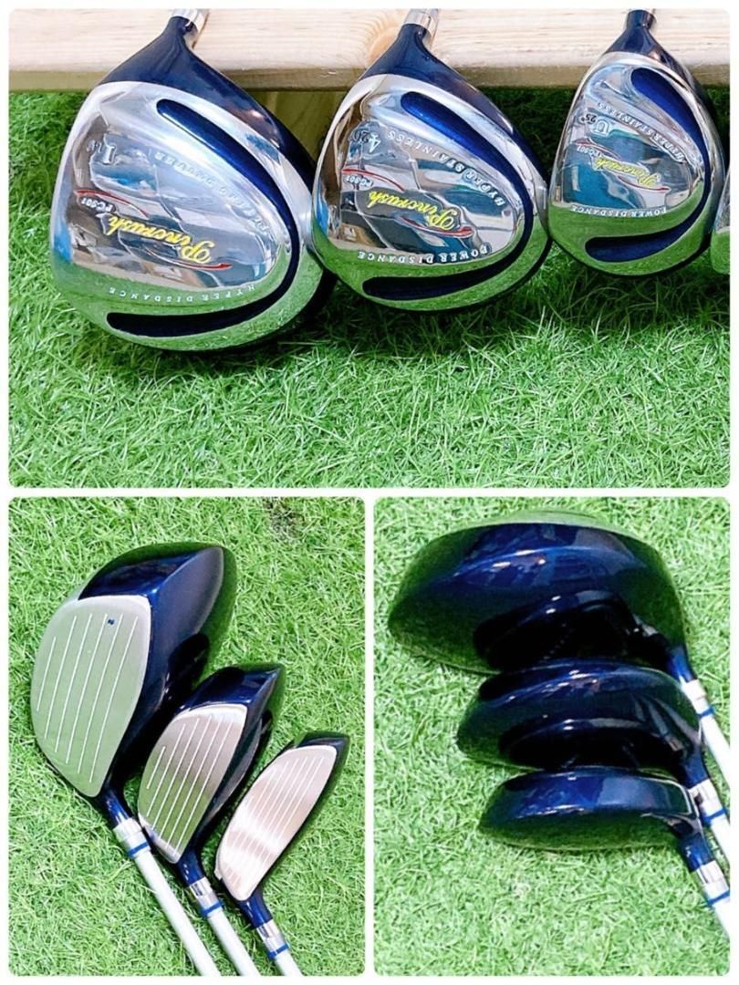 1.初心者オススメ ゴルフクラブ レディースセット ヘッドカバーあり 右利き