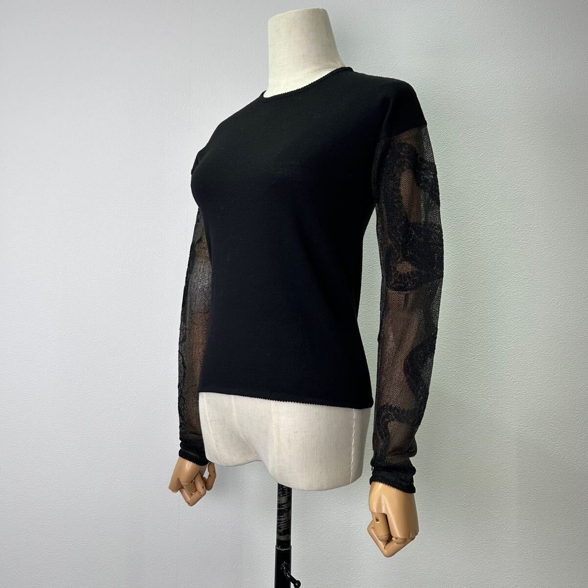 John Galliano】シャツ 長袖 黒色 れ*る様 john galliano グラフィック