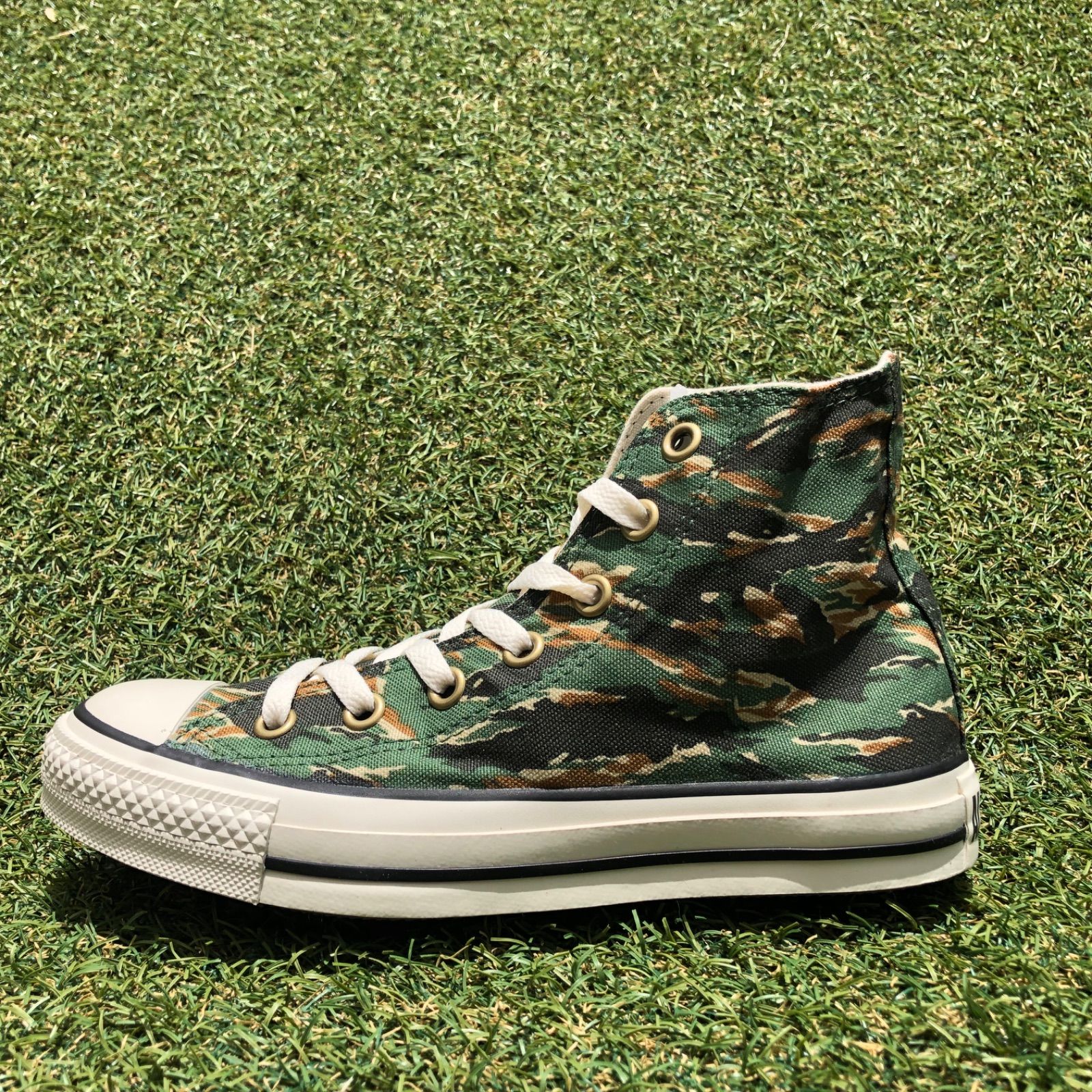 新品23 converse コンバース オールスター ハイ カモフラ 294-5 - Re