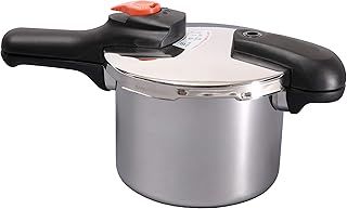 パール金属 片手 圧力鍋 3.5L IH対応 ステンレス 圧力切替式 レシピ付 節約クック H-5435