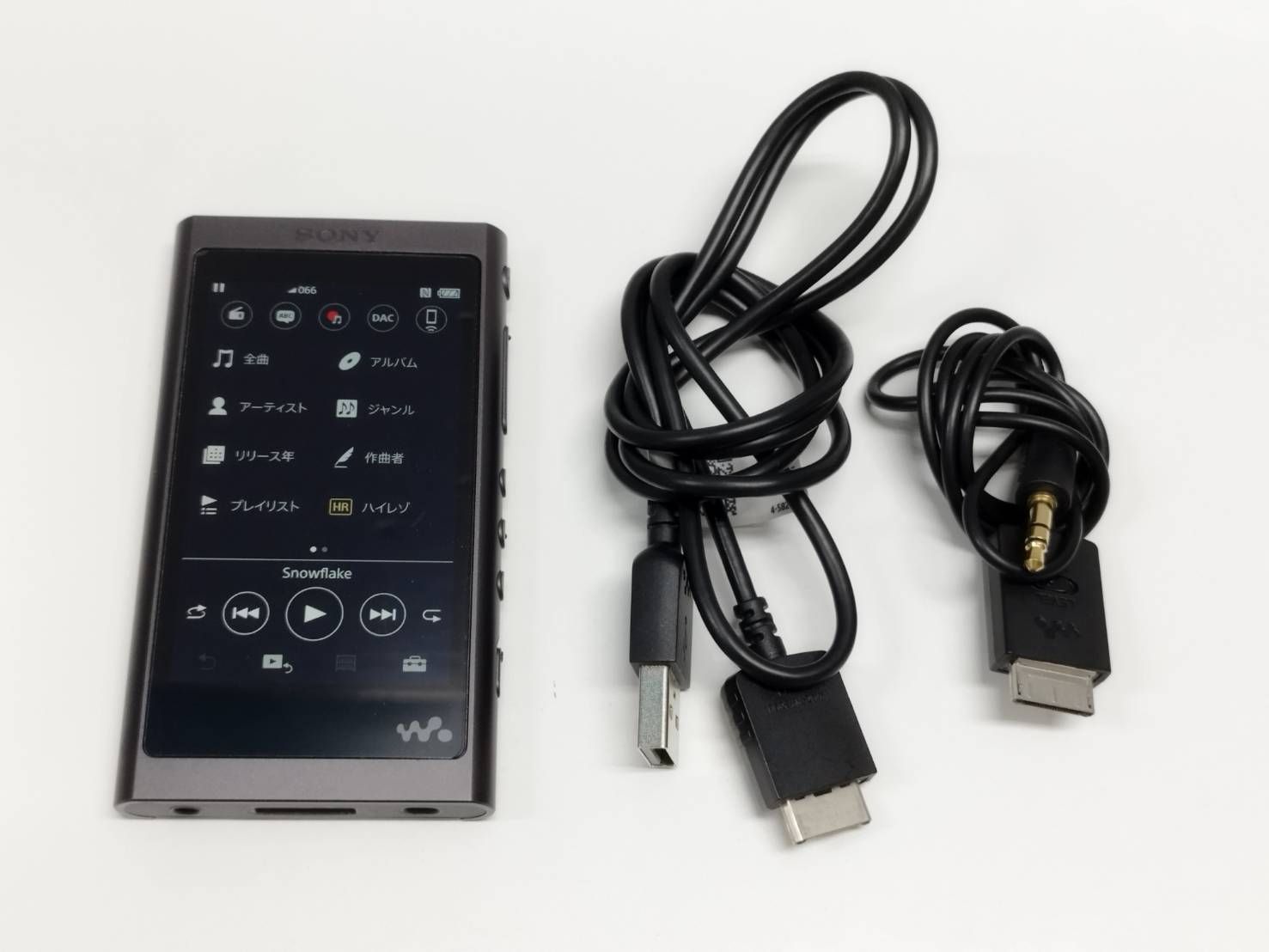 SONY ウォークマン NW-A55|16GB|グレイッシュブラック