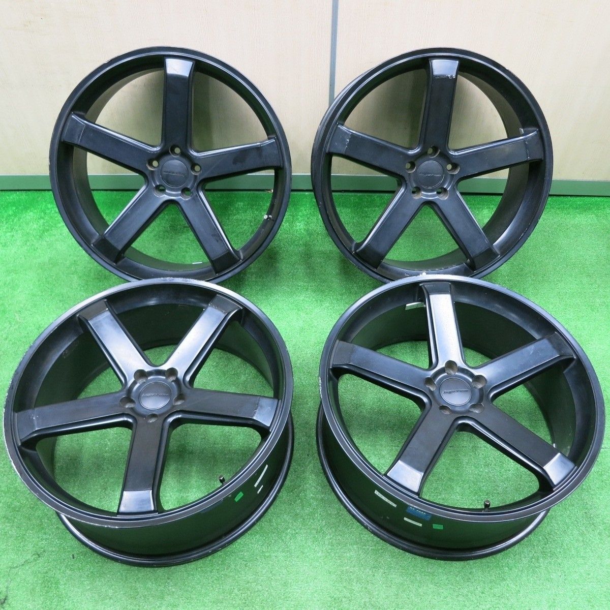 4本価格 MLJ hyperion CVS 1.5 ハイペリオン ホイール 22インチ 22×9J PCD114.3 5H 4093005NJホ