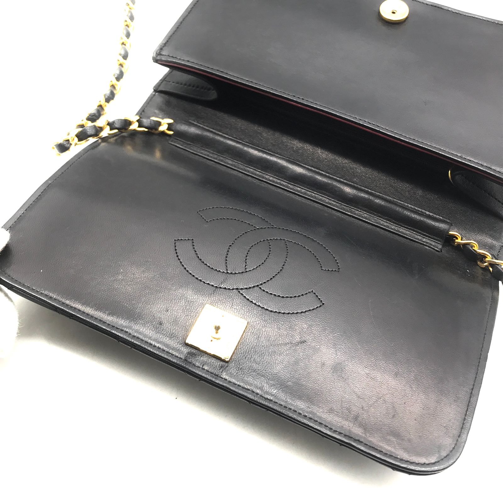 CHANEL マトラッセ ココマーク ラムスキン シャネル マトラッセ ココマーク ショルダーバッグ シャネル