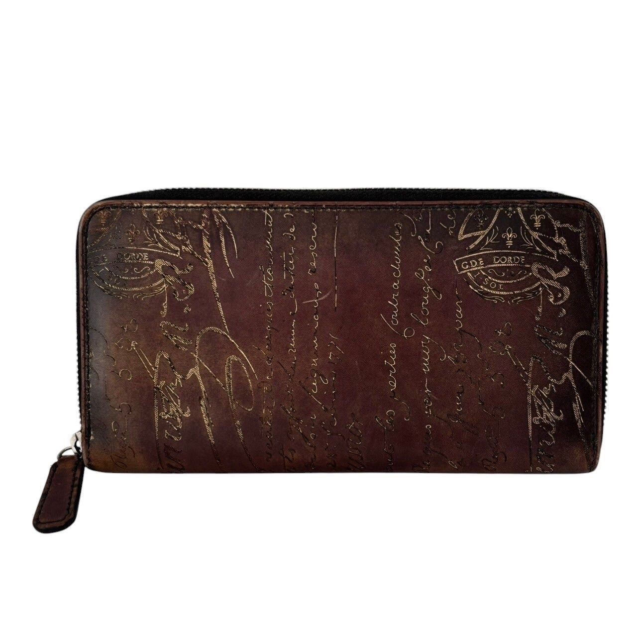 Berluti ベルルッティ 財布 茶 長財布 ロングウォレット