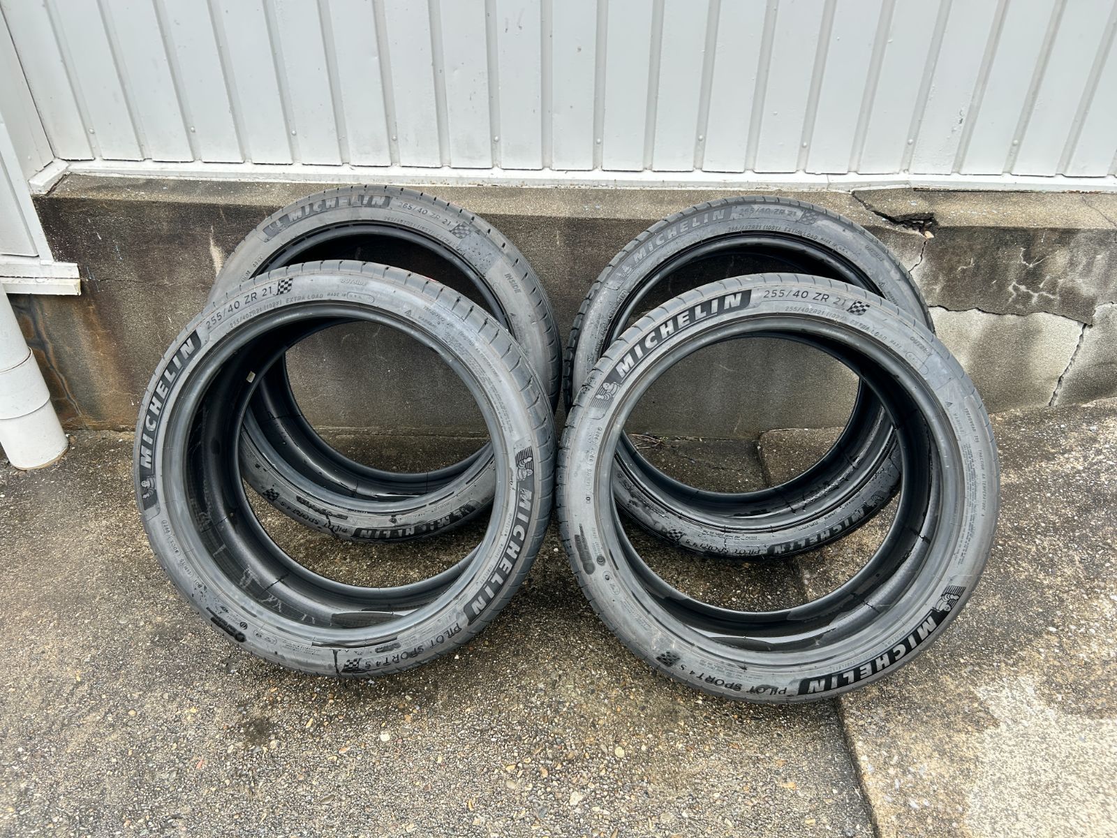 ミシュラン Michelin pilotsports 4S パイロットスポーツ 255|40ZR21 265|40ZR21 105Y 4本セット ♥品