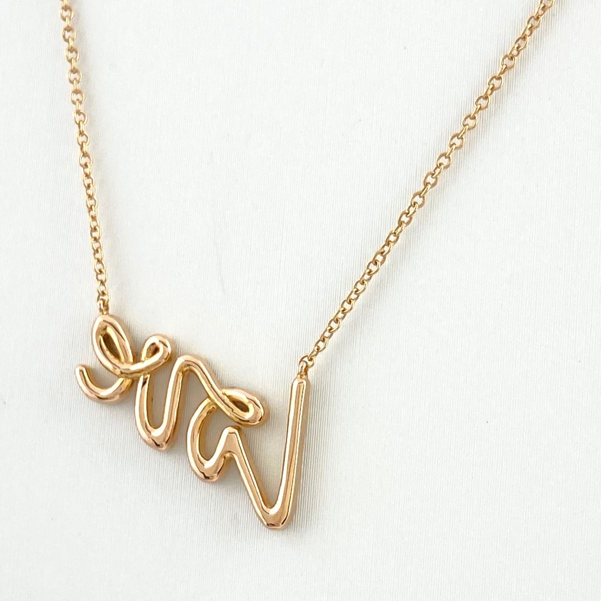 ティファニー TIFFANY&Co. ラブ ペンダント PG ピンクゴールド