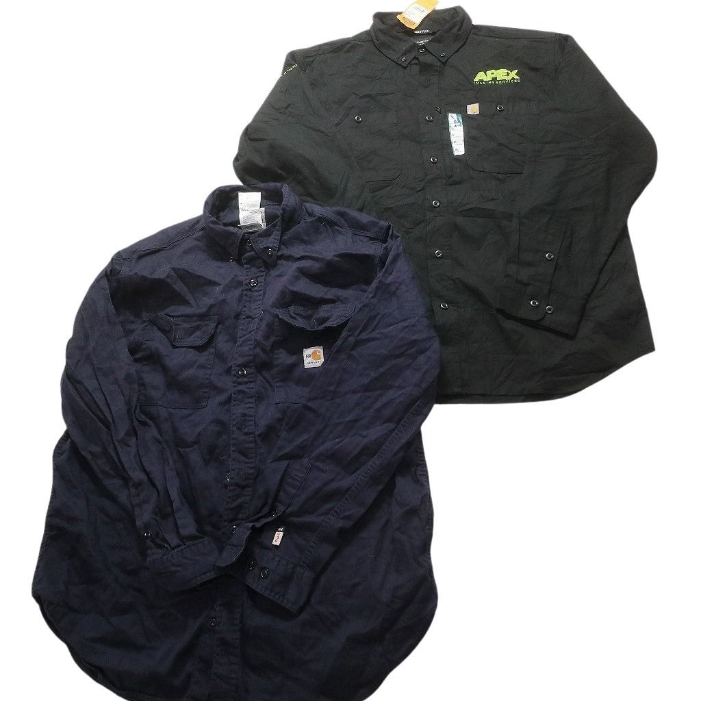 古着卸 まとめ売り カーハート Carhartt 長袖シャツ 7枚セット