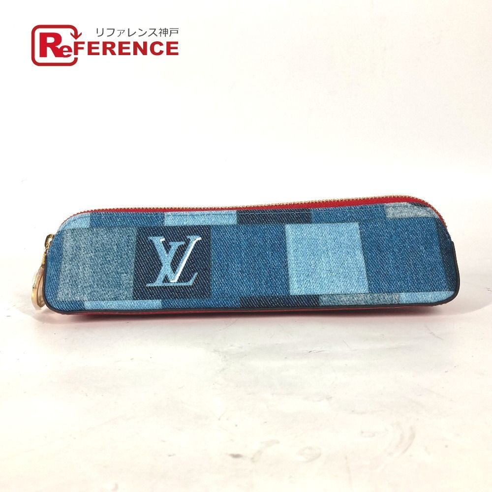 ルイヴィトン 筆箱 ペンケース デニム トゥルース エリザベット GI0444 LOUIS VUITTON ルイヴィトン ペンケース トゥルース エリザベット