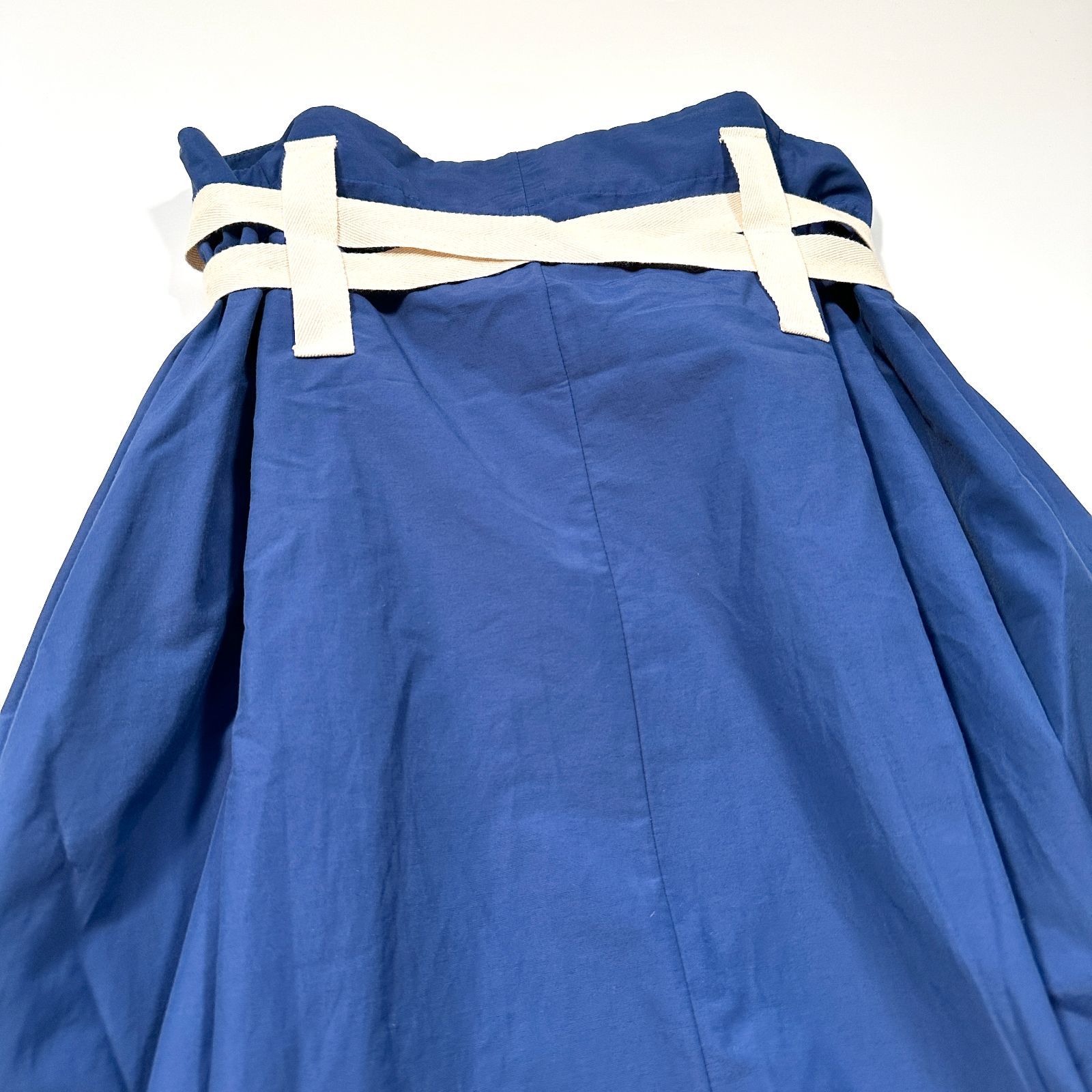 PLAN C プランシー ハイウエスト ベルト付き アシンメトリースカート