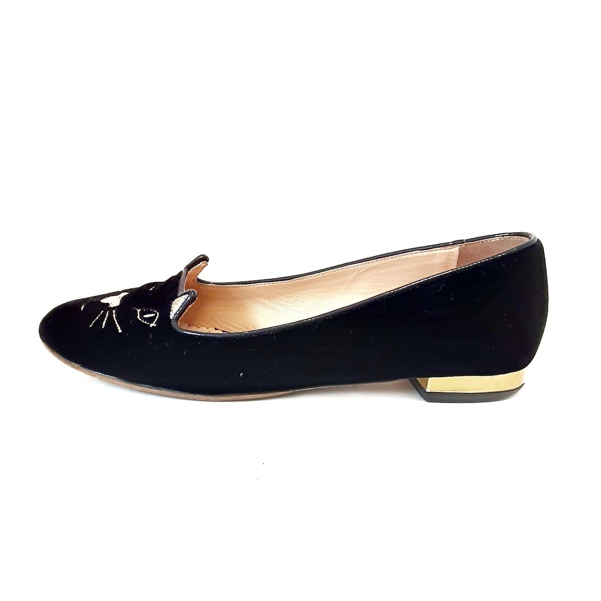 Charlotte Olympia(シャーロットオリンピア) フラットシューズ 37 1/2 ...