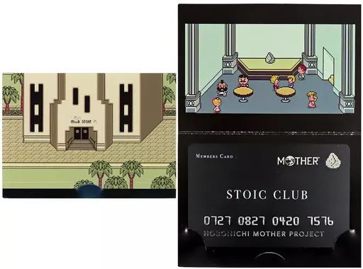 ほぼ日 MOTHER2 ストイッククラブ メンバーカード 初版 ほぼ日 MOTHER2