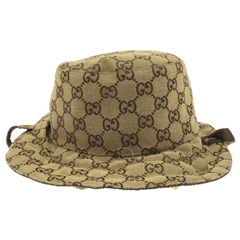 GUCCI  GGキャンバス&ナイロンリバーシブルハット GUCCI GGキャンバス&ナイロンリバーシブルハット