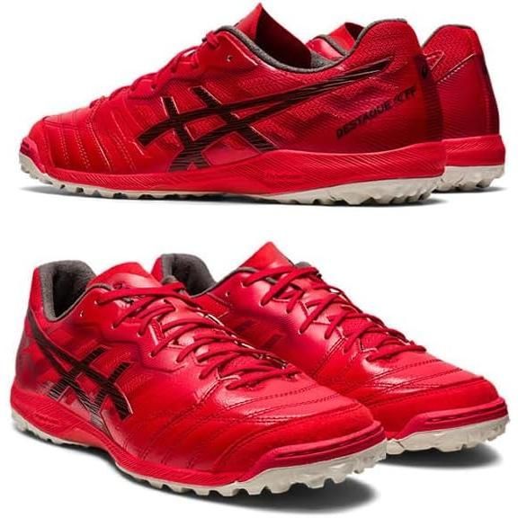 アシックス(ASICS) フットサルシューズ DESTAQUE K FF TF 1111A218-600(クラシックレッド/ビートジュース) 26.0cm 2E