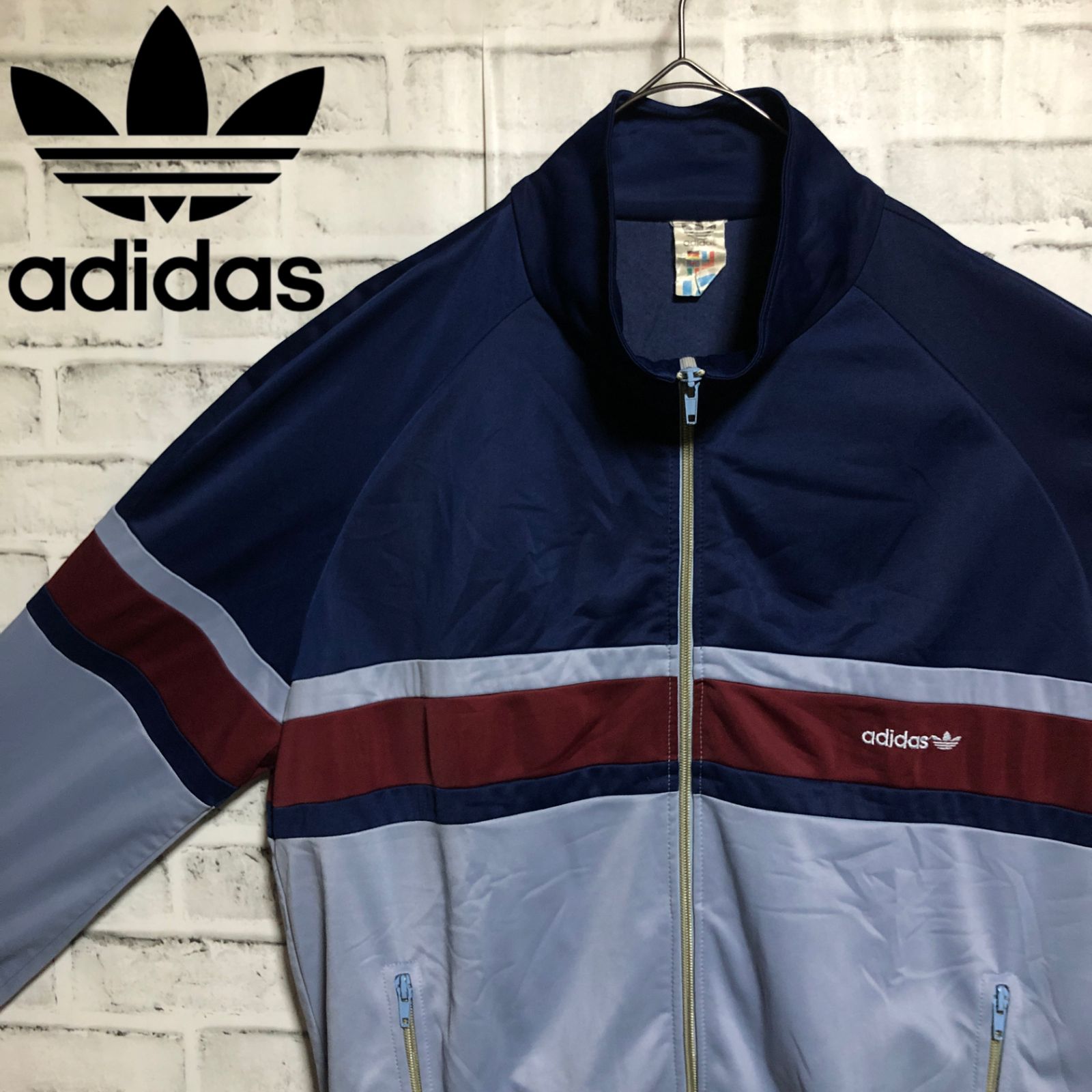 希少XXL⭐️70s adidas トラックジャケット/ジャージ vintage ...