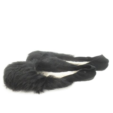アグ UGG JEANIE FLUFF FLAT バレエシューズ フラットシューズ シープ