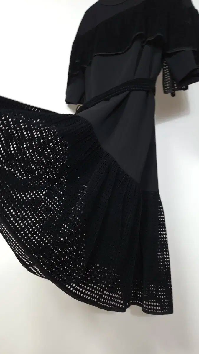 The HANDSOME O 2nd オッズセカンド 2021 フリル ツアーベルベット ベルト付き ONE PIECE S サイズ WWW_OLIVIERBERNSTEIN_COM