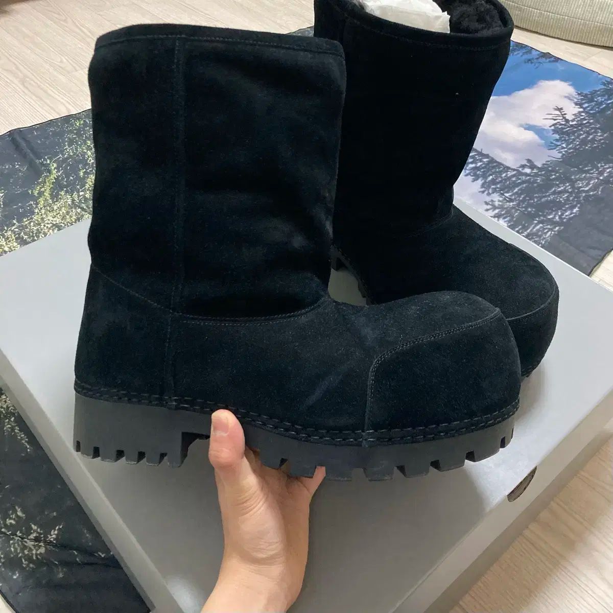 Balenciaga アラスカレザーブーツ 39-40 Balenciaga アラスカレザーブーツ 39-40 BALENCIAGA Alaska boots size