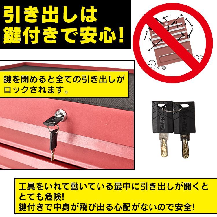 キャスター付き ロック付き