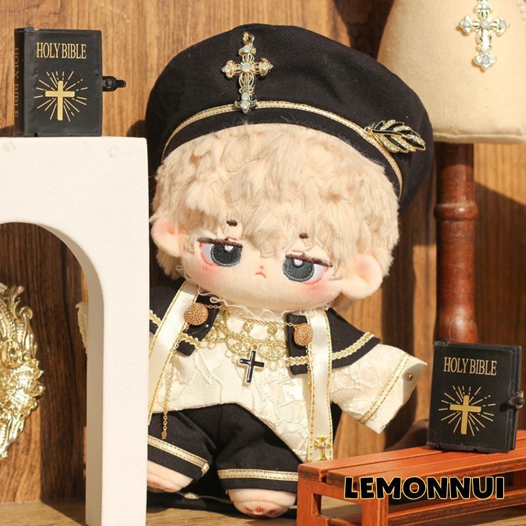 15cm ぬいぐるみ服 着せ替え 聖師 ぬい服 ちびぬい 帽子 推し活