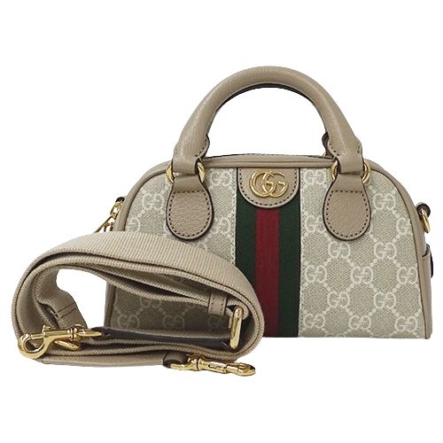 Gucci ベージュ ロゴハンドバッグ グッチ GUCCI バッグ （ベージュ） -ファッション通販 FASHION