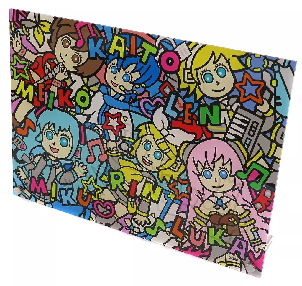 アクリルスタンド アクリルパネル 集合 アクリルパネル 直筆サイン入り SHETA|LOVE Piapro Characters B VOCALOID ART OF MIKU -Hatsune Miku×Contemporary Art- for