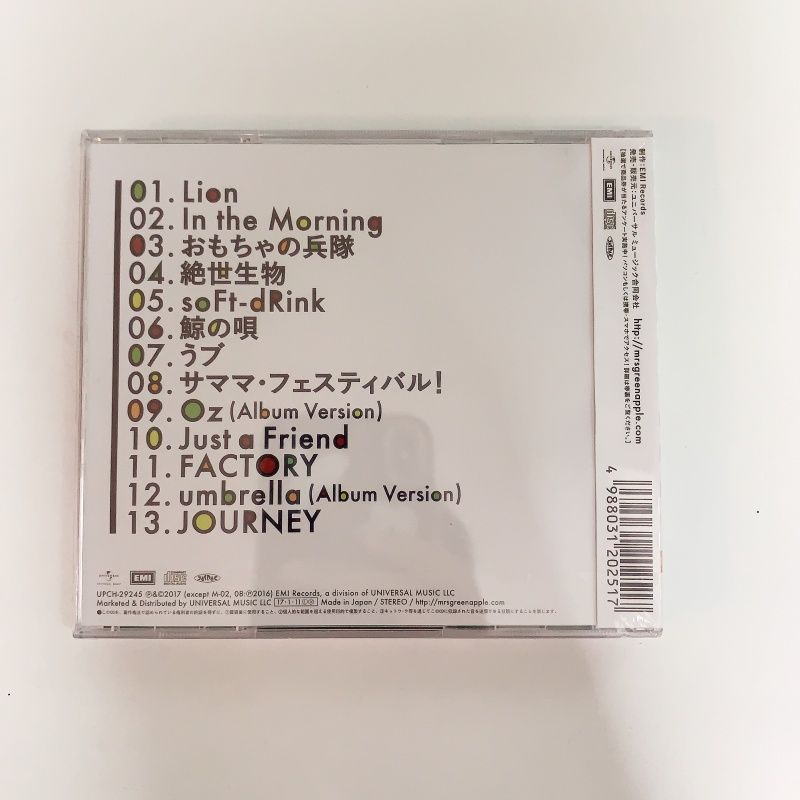 Mrs. GREEN APPLE / 2ndアルバム 絵本盤 Mrs. GREEN APPLE 2nd ALBUM 絵本盤 CD