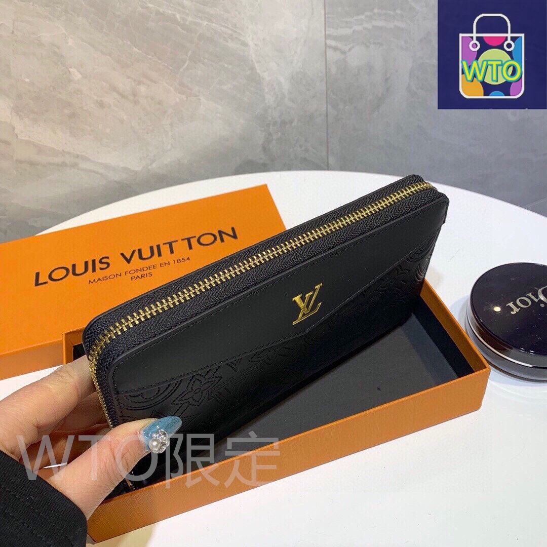 LOUIS VUITTON ブラックポーチ レースアップ・ポーチ モノグラム・シャドウ｜ルイ・ヴィトン