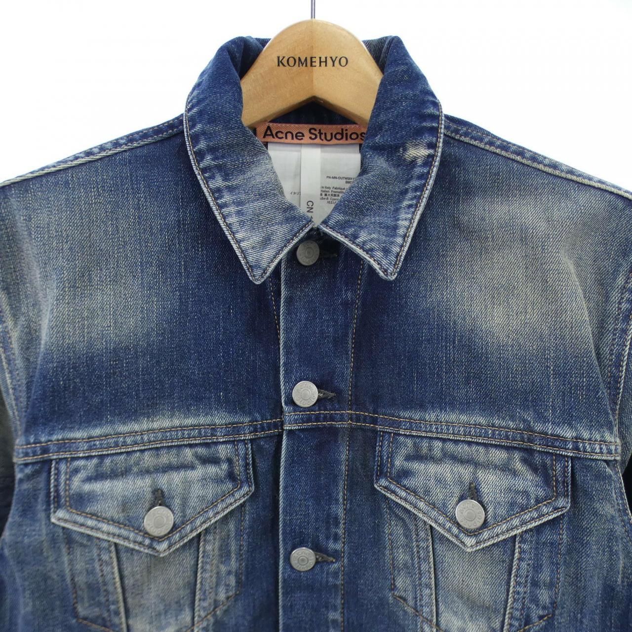 アクネストゥディオズ　デニムジャケット アクネストゥディオズ ACNE STUDIOS デニムジャケット - メルカリ
