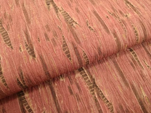 平和屋着物○上質な紬 竜巻絞り 変わり間道 やまと誂製 正絹