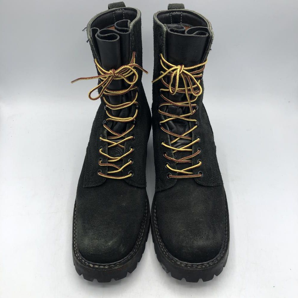 ホワイツ　スモークジャンパー　ブラックラフアウト　10E 中古】WHITE'S SMOKE JUMPER BLACK ROUGHOUT8 サイズUS10